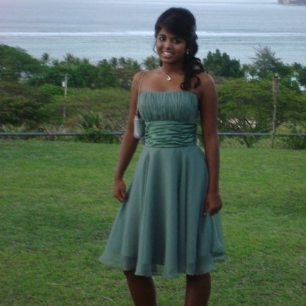 Teal / Green Formal Dress // Size S